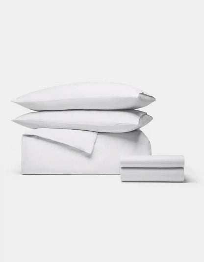 Soft-Wash Cotton Bedding Deluxe Bundle - Silk