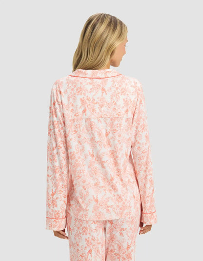 Women's Bamboo Stretch-Knit Long Sleeve Pajama Top - Last Chance