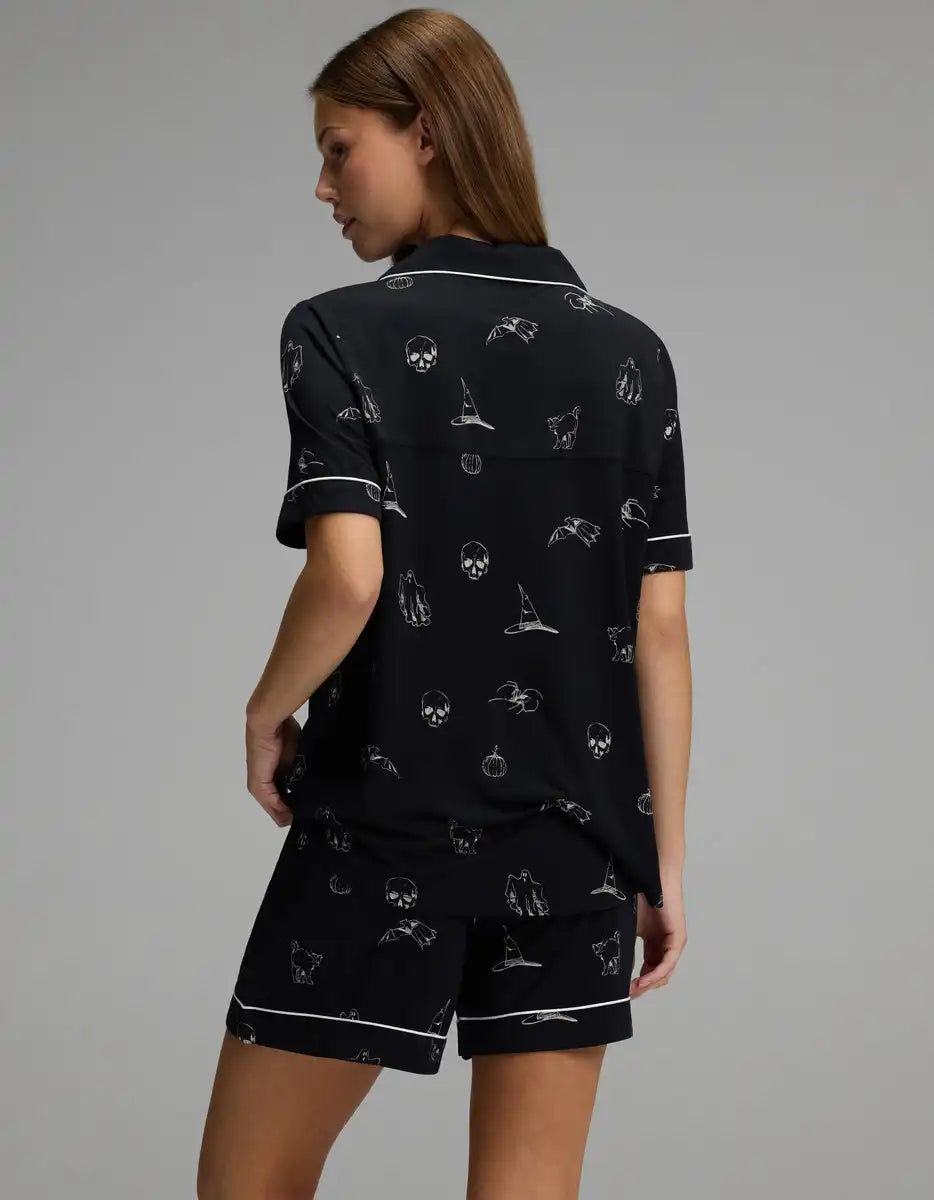 Women's Bamboo Stretch-Knit Short Sleeve Pajama Set