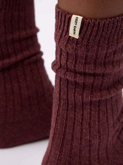 Women's Plush Lounge Calf Sock 3-Pack