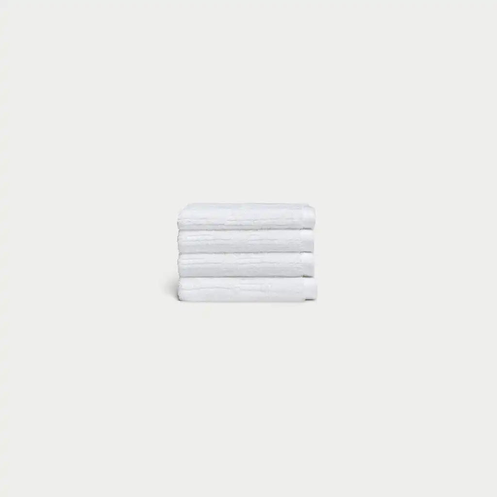 Ribbed Terry Washcloths - Last Chance