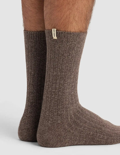 Men's Plush Lounge Calf Sock 3-Pack