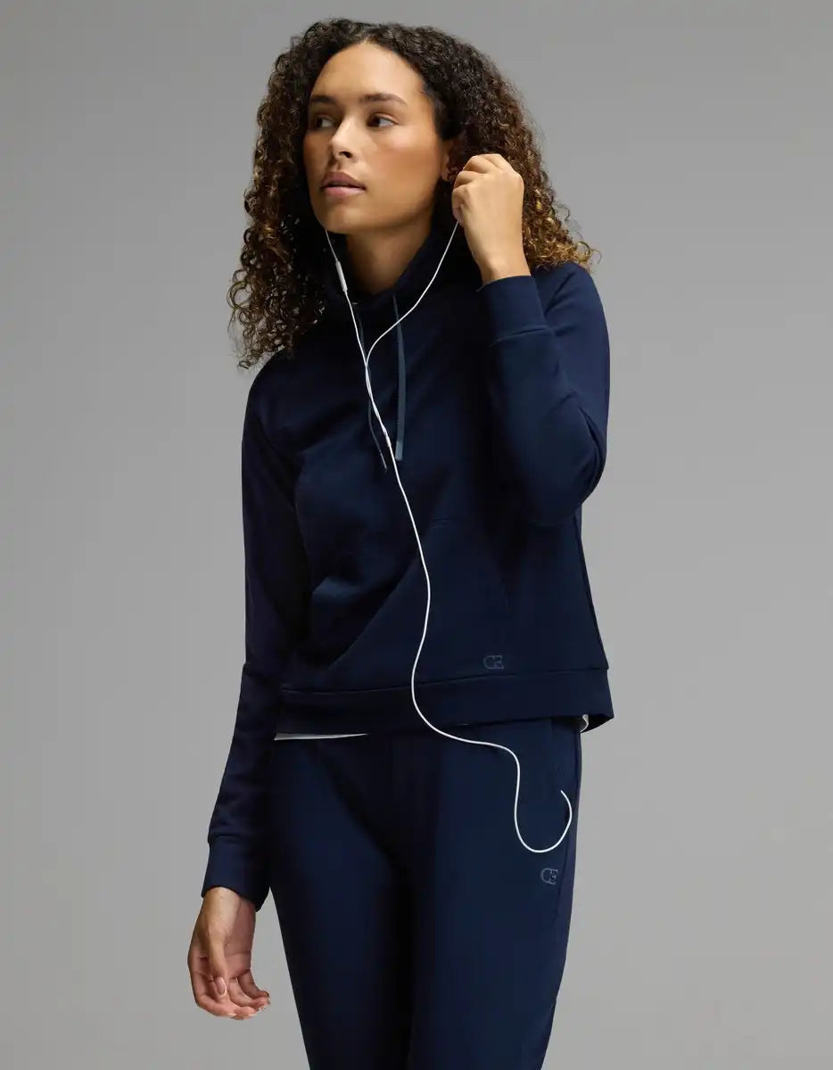 Women's Brushed Bamboo Mock Neck & Jogger Set