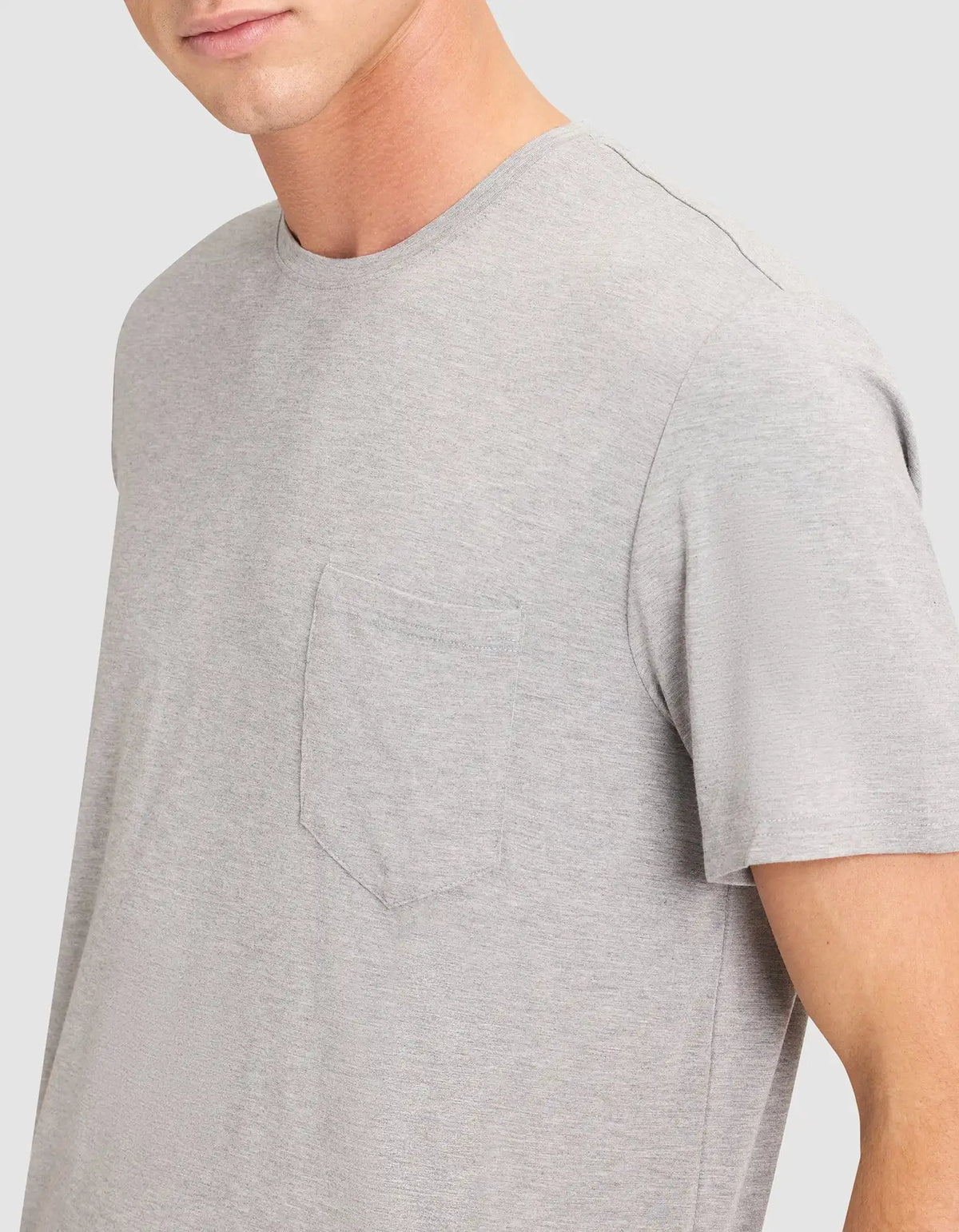 Men's Bamboo Stretch-Knit Short Sleeve Pajama Tee