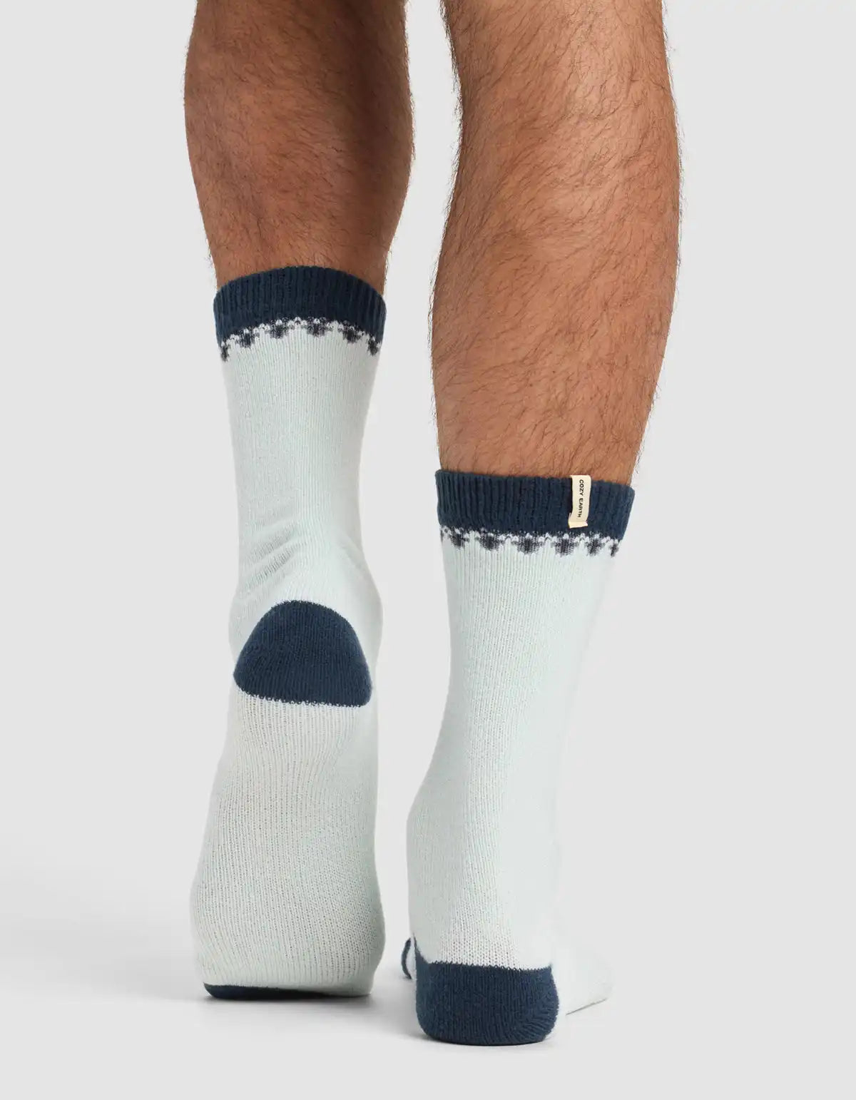 Mistletoe Plush Lounge Calf Sock