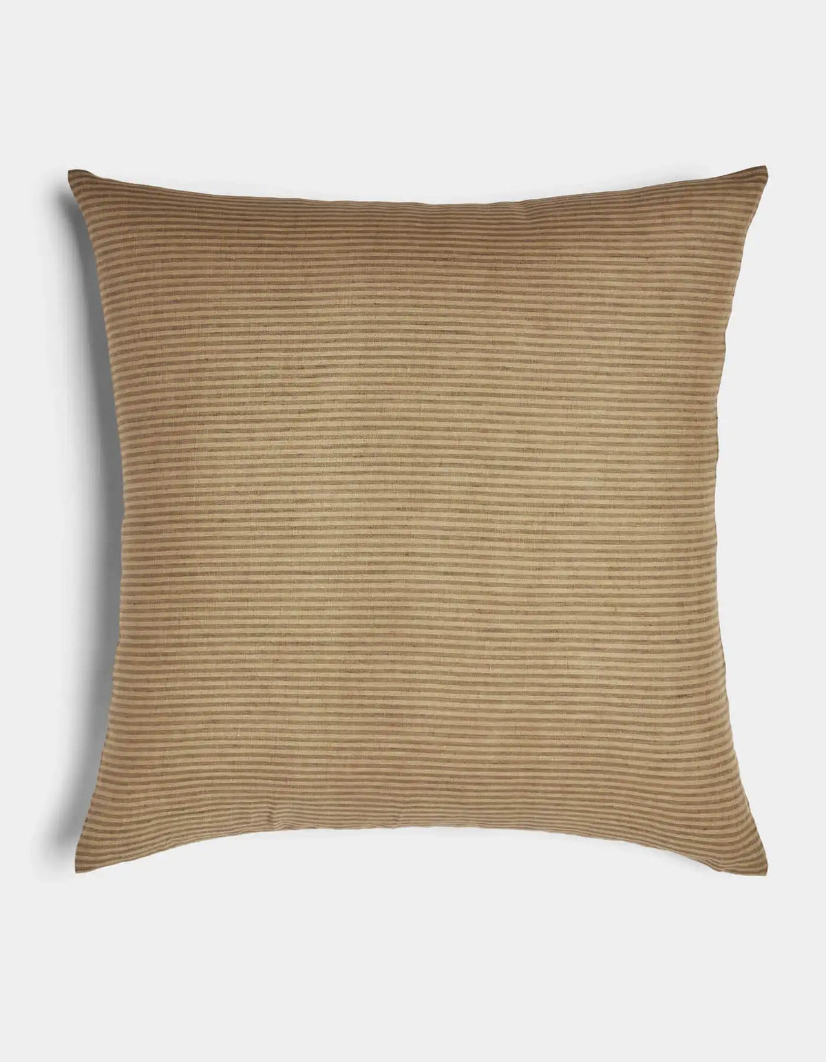 Striped Linen Throw Pillow