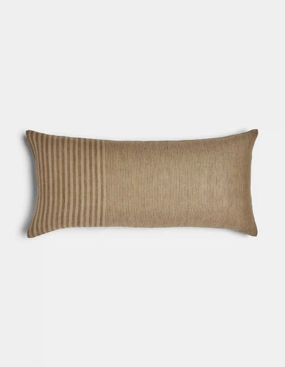 Striped Linen Throw Pillow
