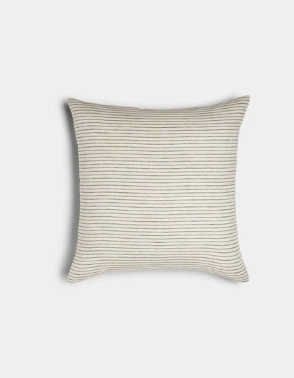 Striped Linen Throw Pillow