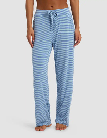 Women's Bamboo Stretch-Knit Lounge Tee & Pants Set