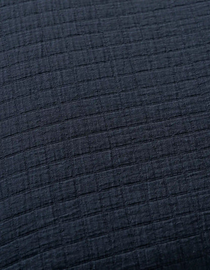 Waterfront Grid Matelasse Blanket