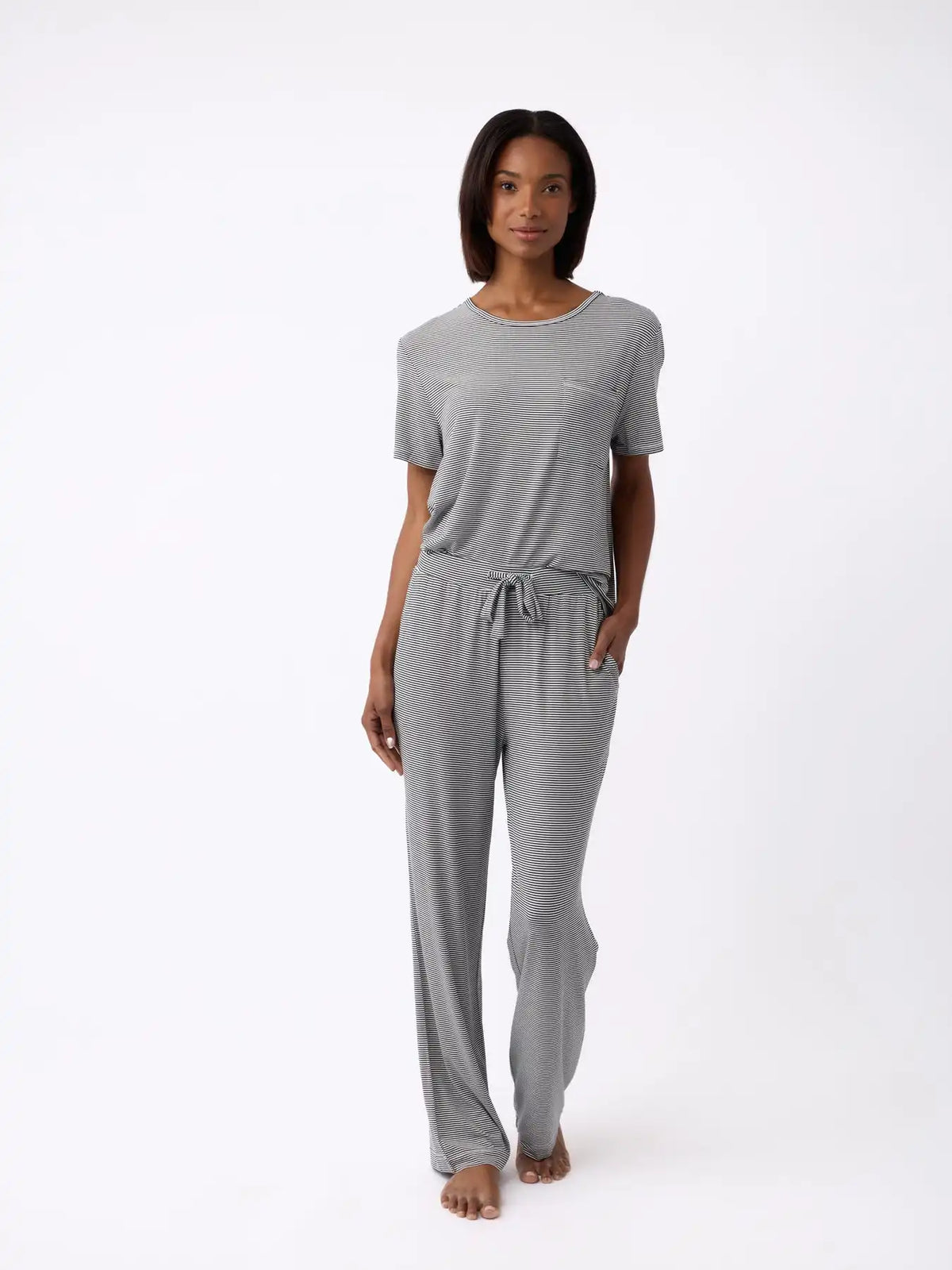 Women's Bamboo Stretch-Knit Lounge Tee - Last Chance