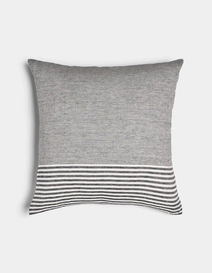 Striped Linen Throw Pillow