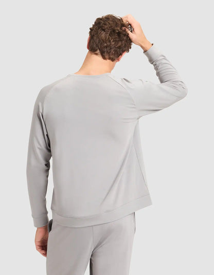 Men's Brushed Bamboo Pullover Crew - Last Chance