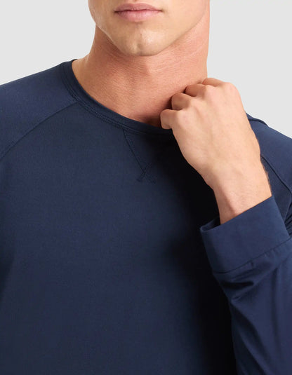 Men's Bamboo Stretch-Knit Long Sleeve Pajama Top