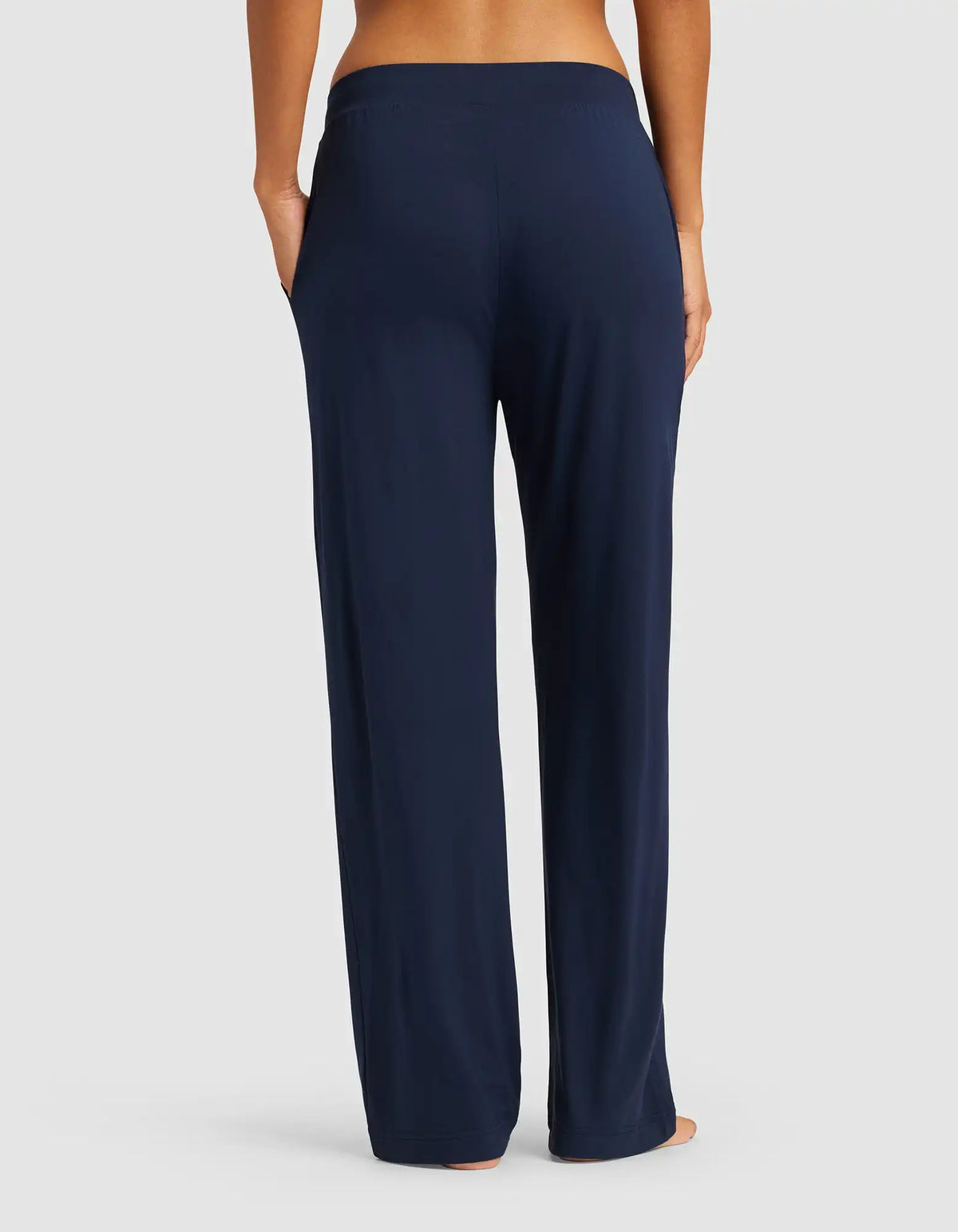 Women's Bamboo Stretch-Knit Lounge Tee & Pants Set